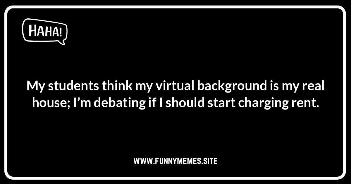 Online Teaching Trauma: Teacher Jokes for the Virtual Classroom Era Funny teacher jokes about grading, online learning, and classroom chaos.